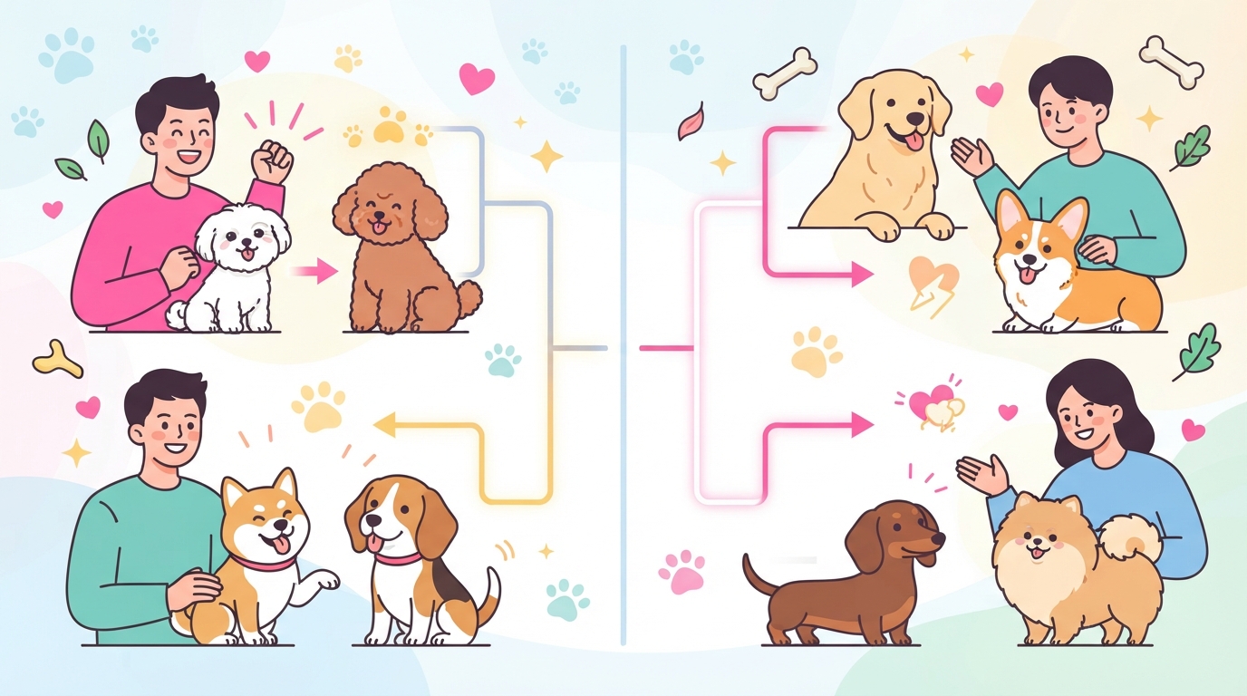 우리 집 댕댕이! 견종별 성격 가이드와 선택 팁