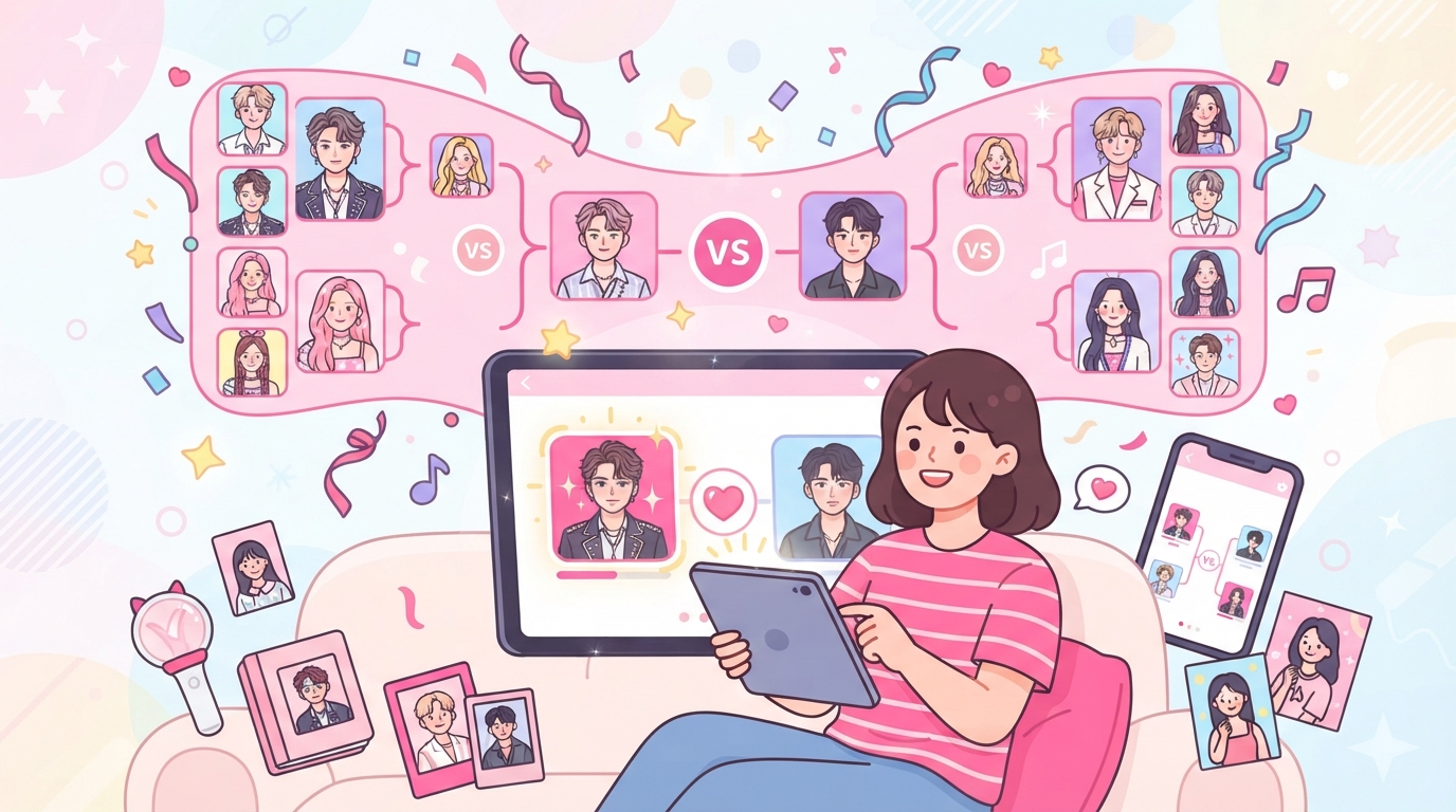 K-POP 아이돌 이상형 월드컵: 팬심 저격 이유와 꿀팁